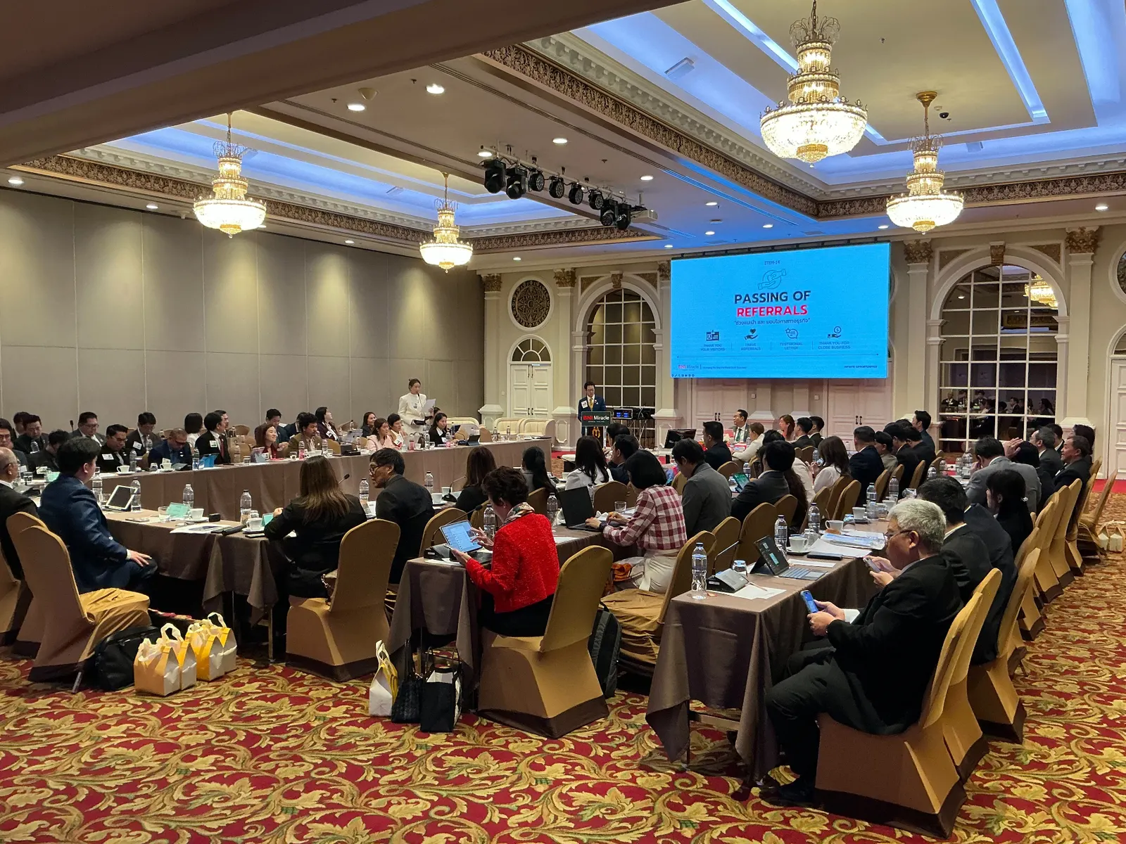 บรรยากาศการประชุมประจำสัปดาห์ BNI Miracle รูปที่ 1